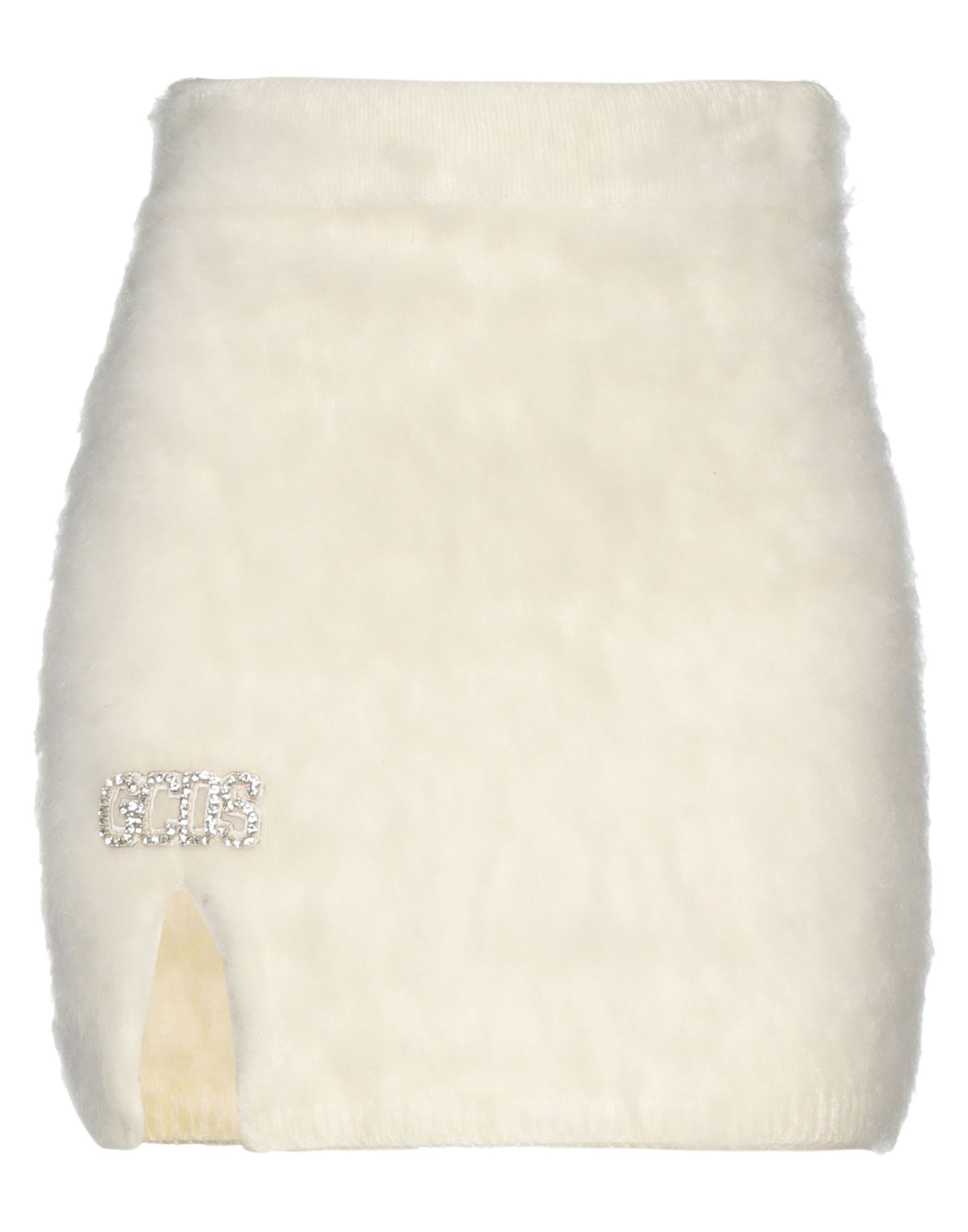 GCDS Minirock Damen Elfenbein von GCDS