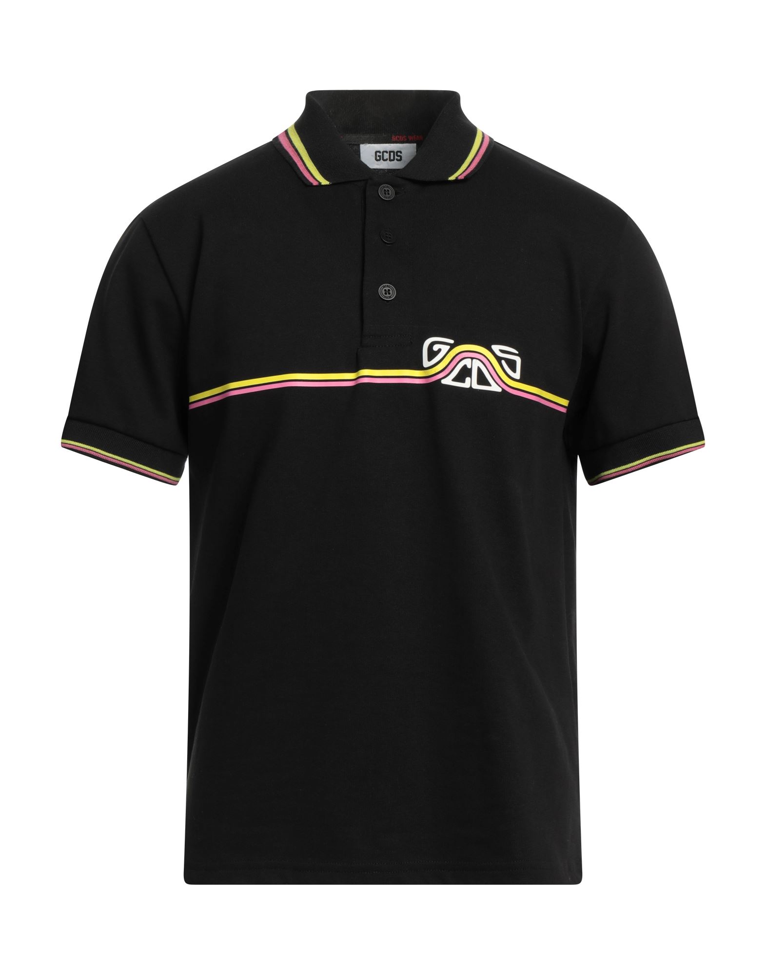 GCDS Poloshirt Herren Schwarz GCDS Poloshirt Herren Schwarz von GCDS