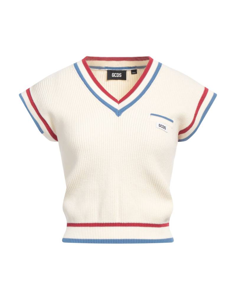GCDS Pullover Damen Elfenbein von GCDS