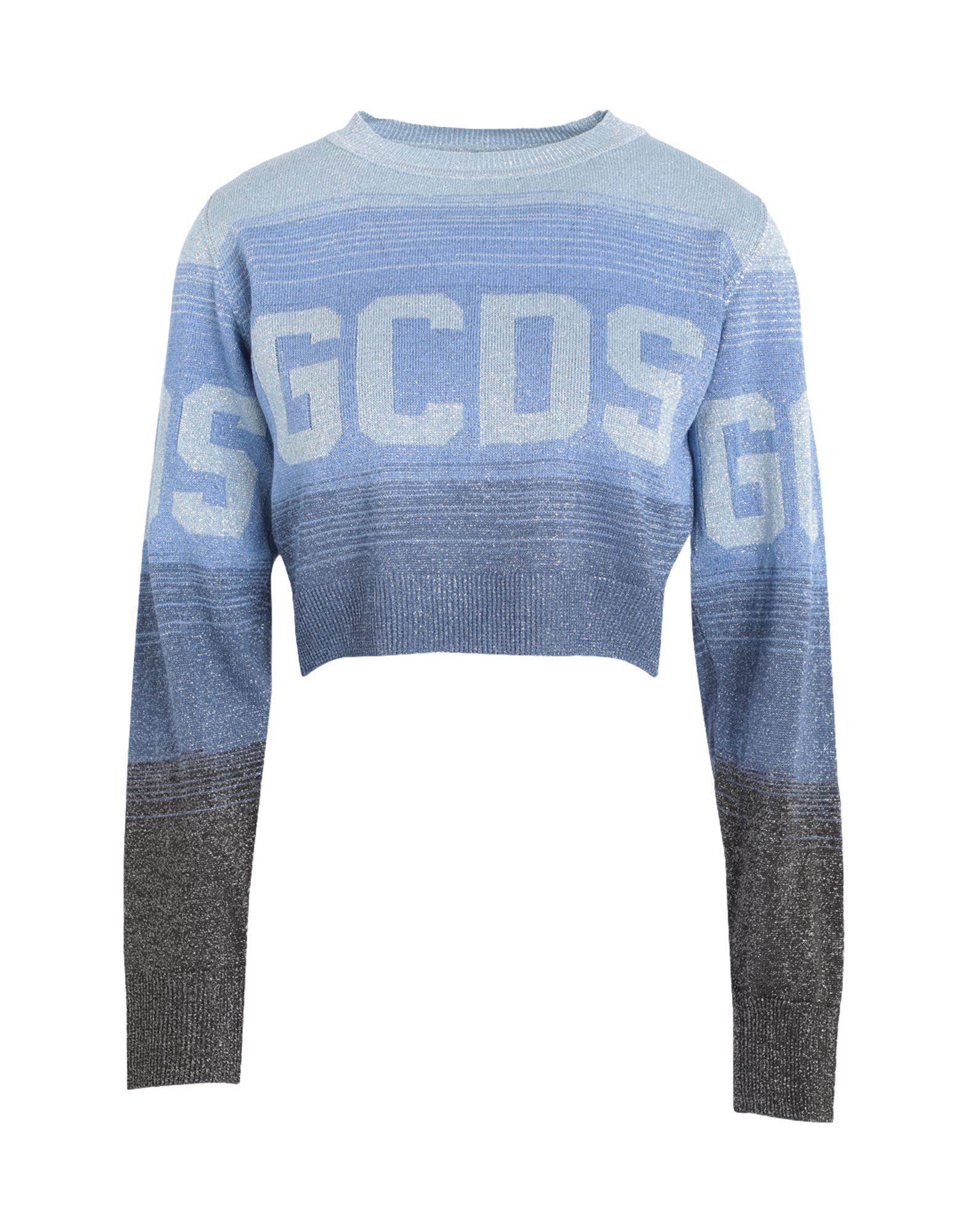 GCDS Pullover Damen Himmelblau von GCDS