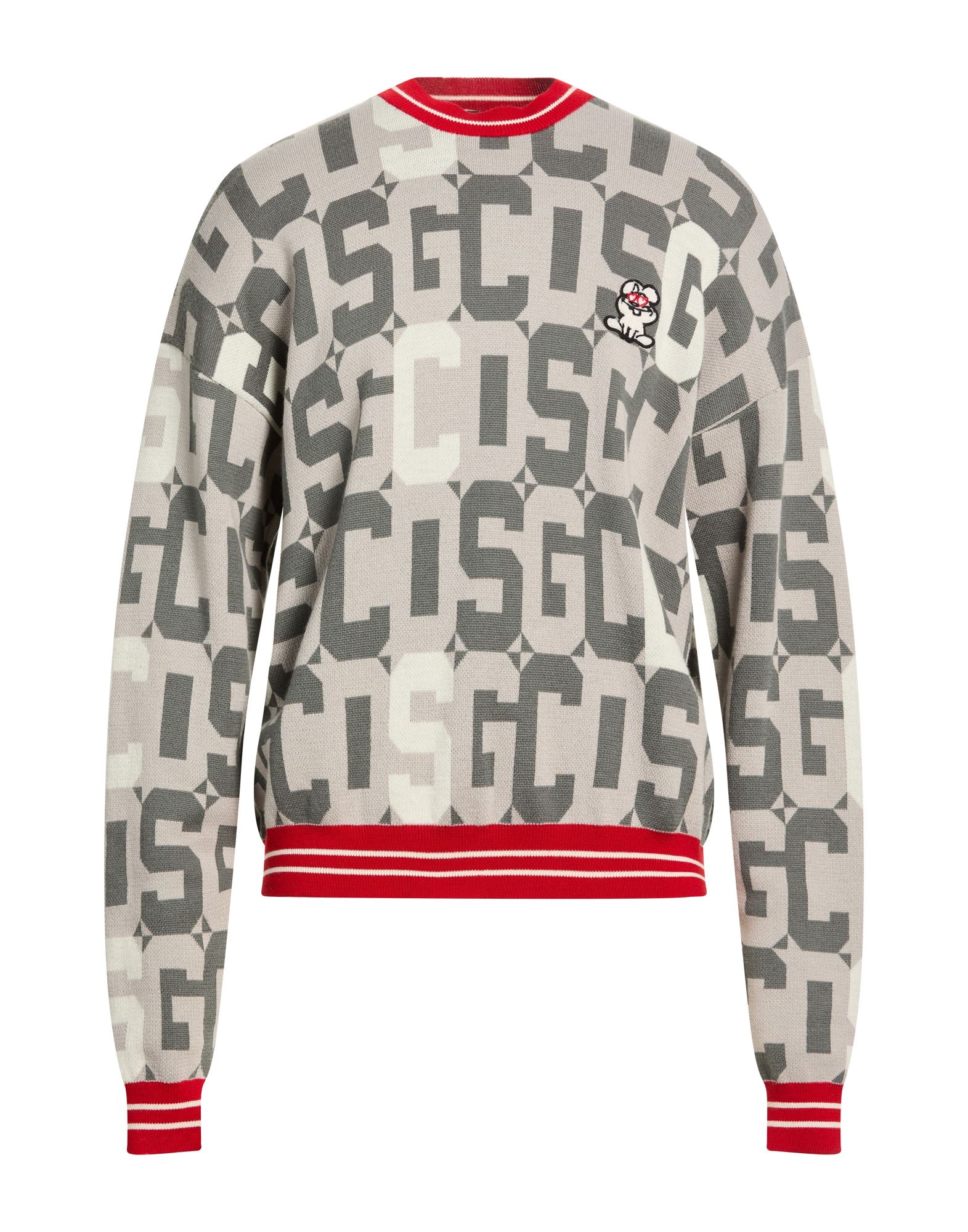 GCDS Pullover Herren Hellgrau von GCDS