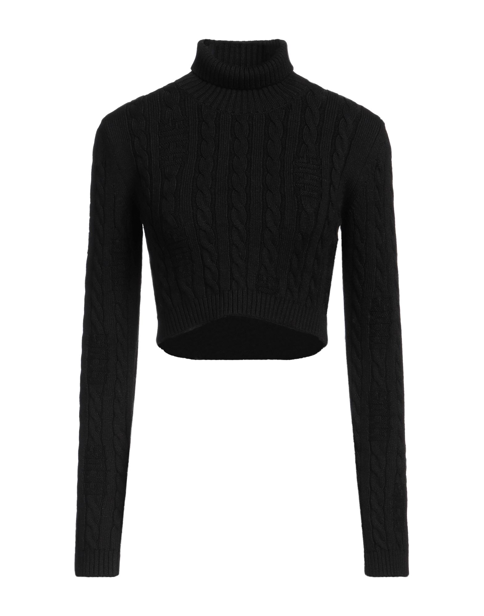 GCDS Rollkragenpullover Damen Schwarz von GCDS
