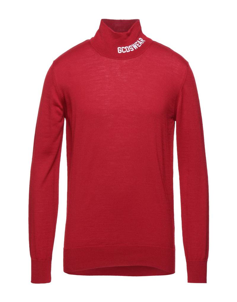 GCDS Rollkragenpullover Herren Rot von GCDS