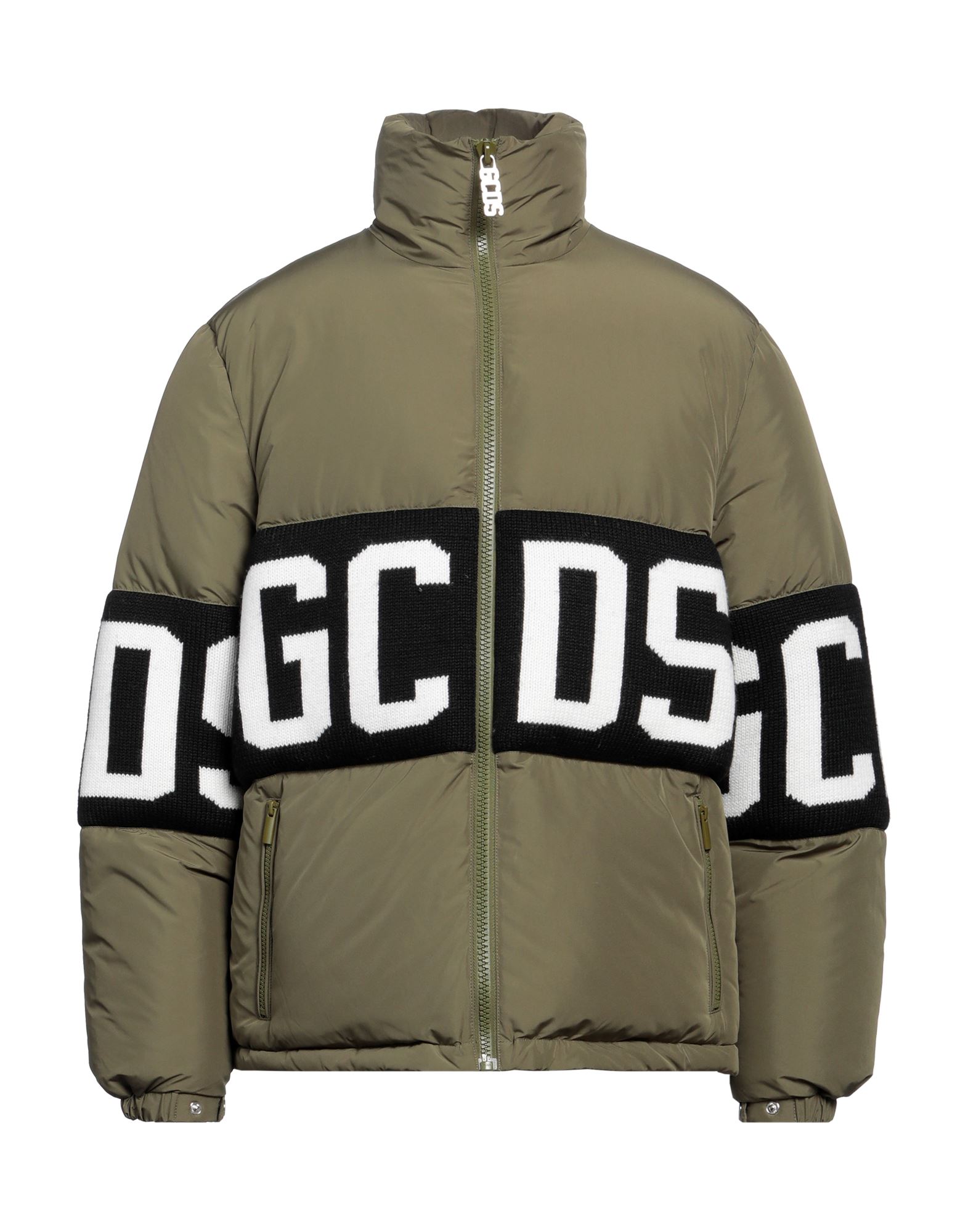 GCDS Pufferjacke & Daunenjacke Herren Militärgrün von GCDS