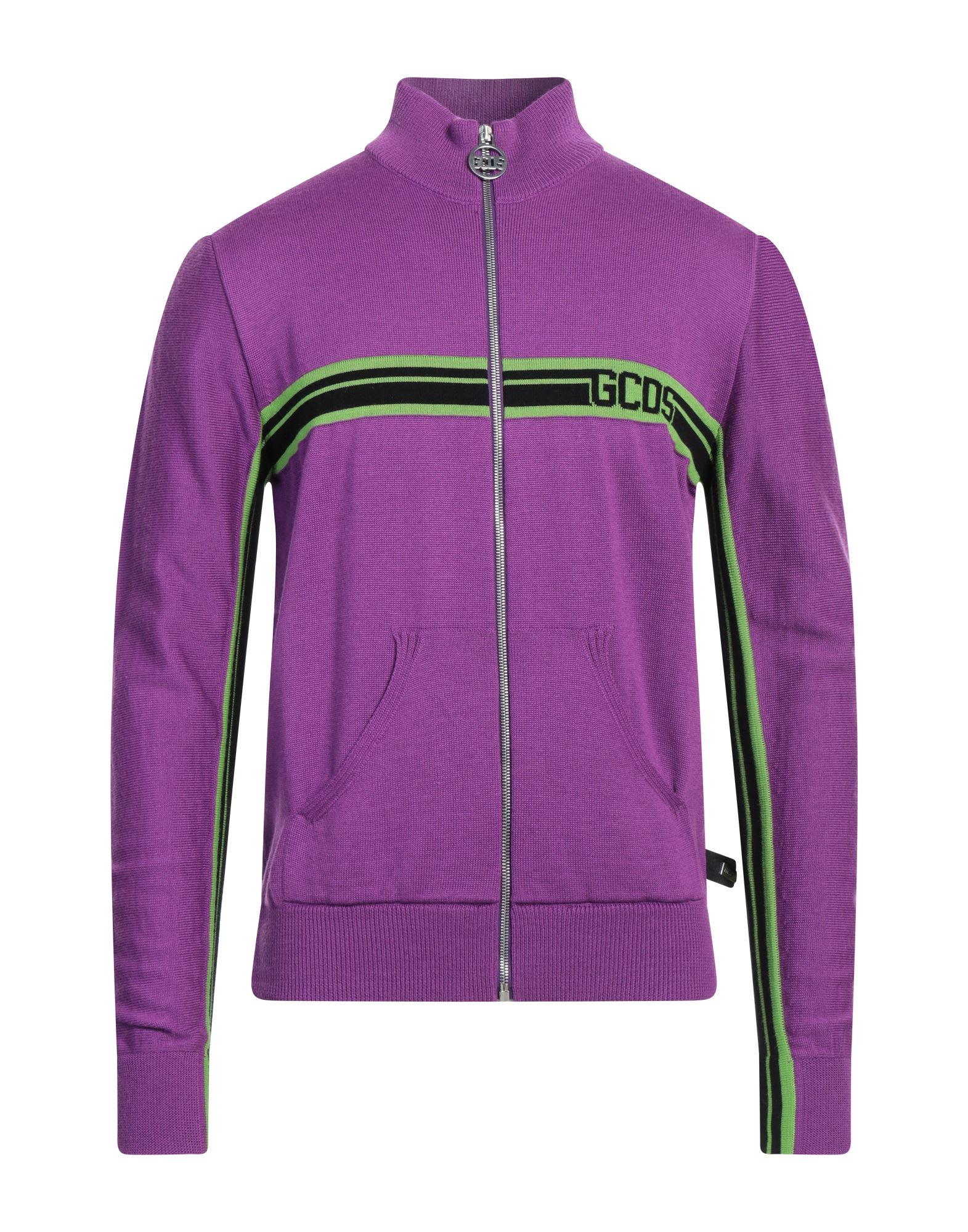 GCDS Strickjacke Herren Violett von GCDS