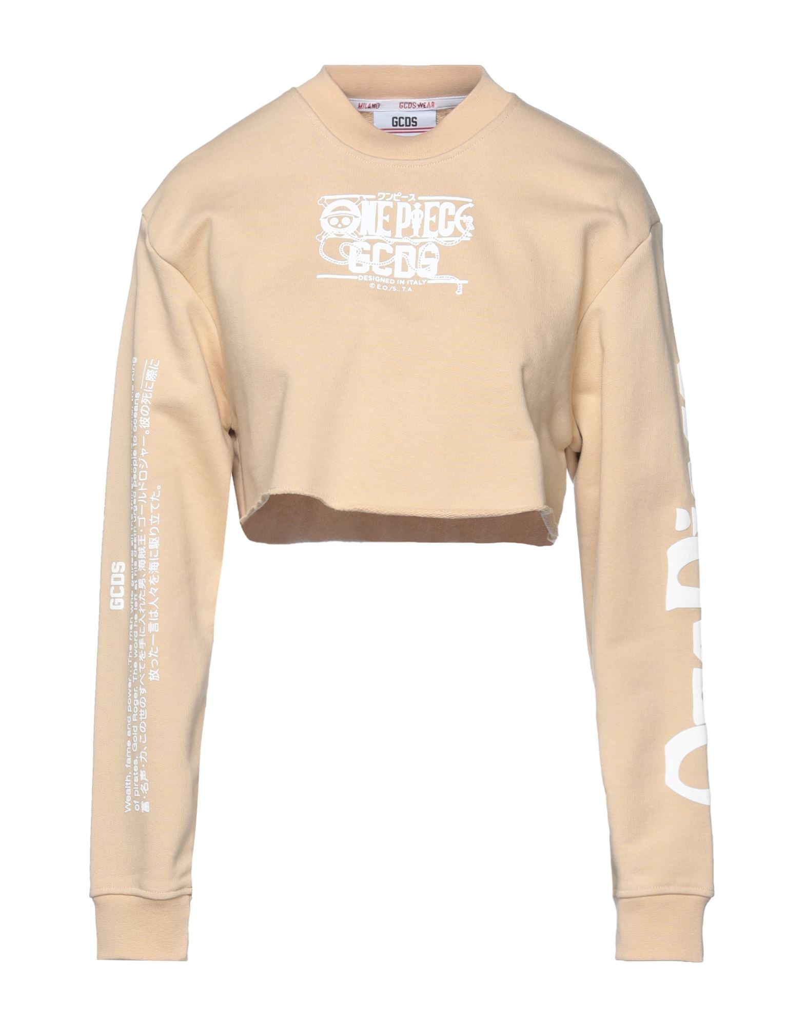 GCDS Sweatshirt Damen Beige von GCDS