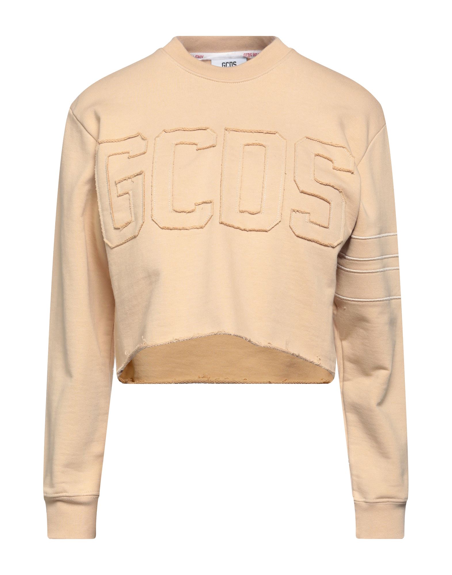 GCDS Sweatshirt Damen Sand von GCDS