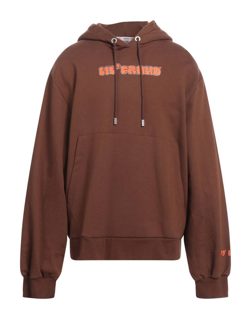 GCDS Sweatshirt Herren Braun von GCDS