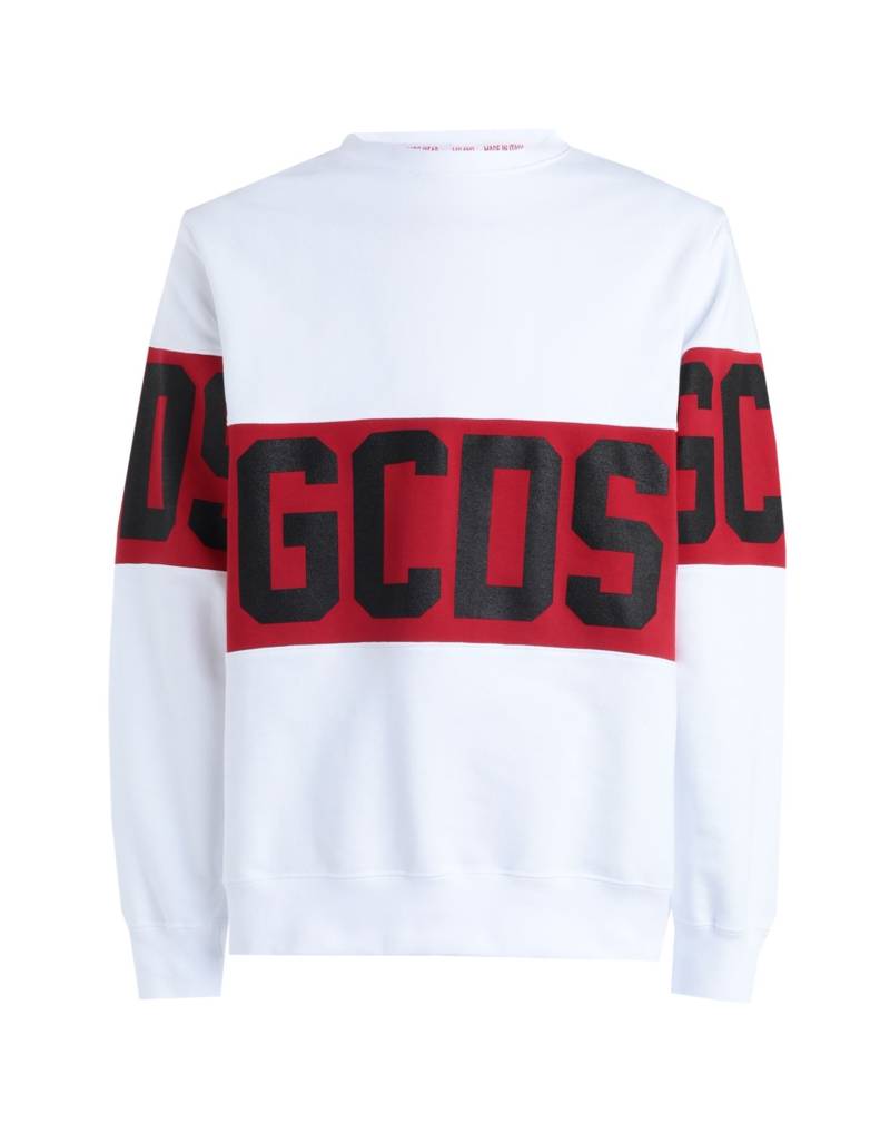 GCDS Sweatshirt Herren Weiß von GCDS