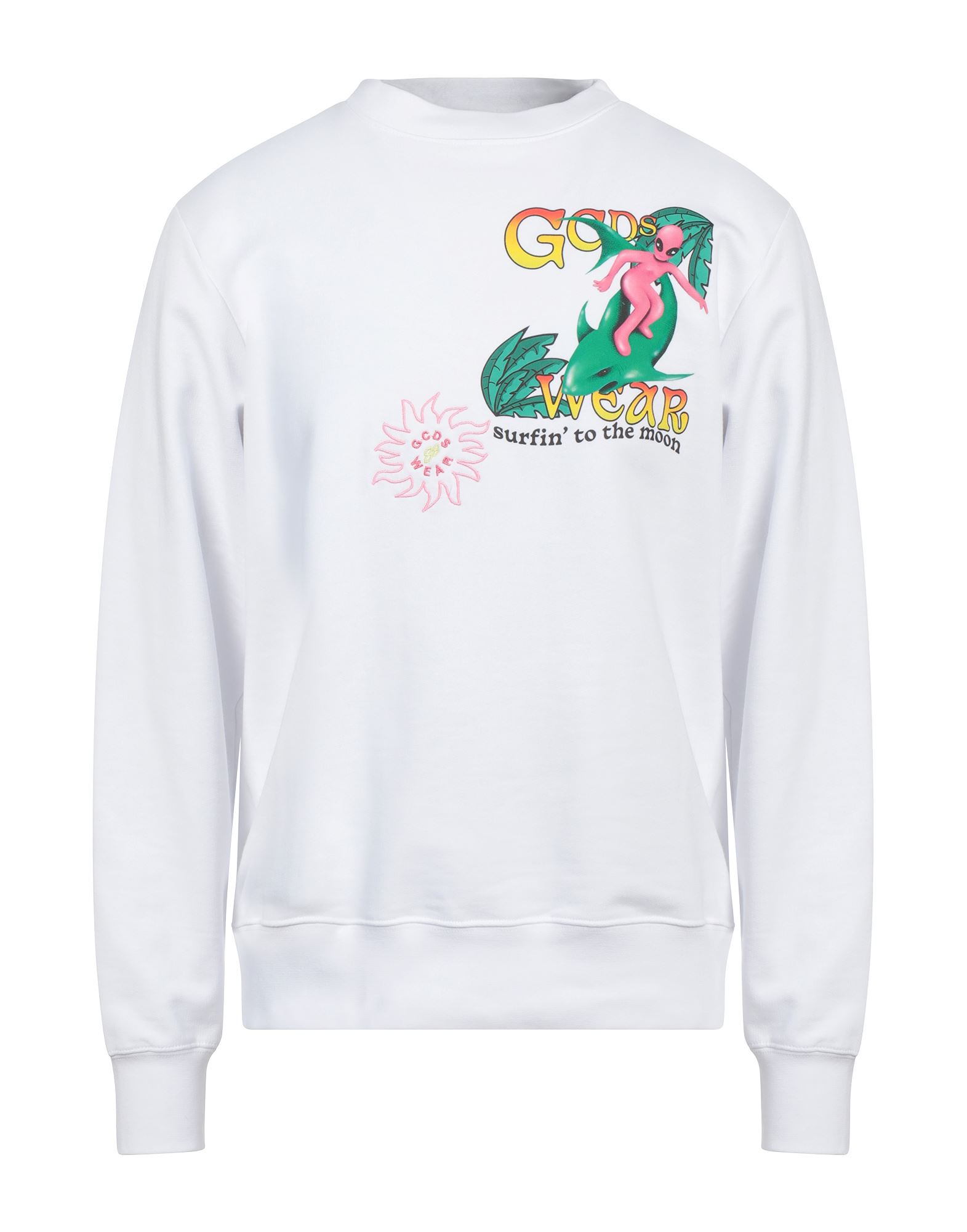 GCDS Sweatshirt Herren Weiß von GCDS