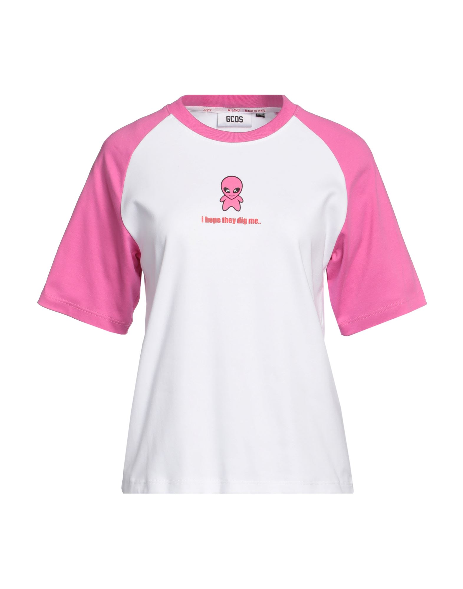 GCDS T-shirts Damen Fuchsia von GCDS