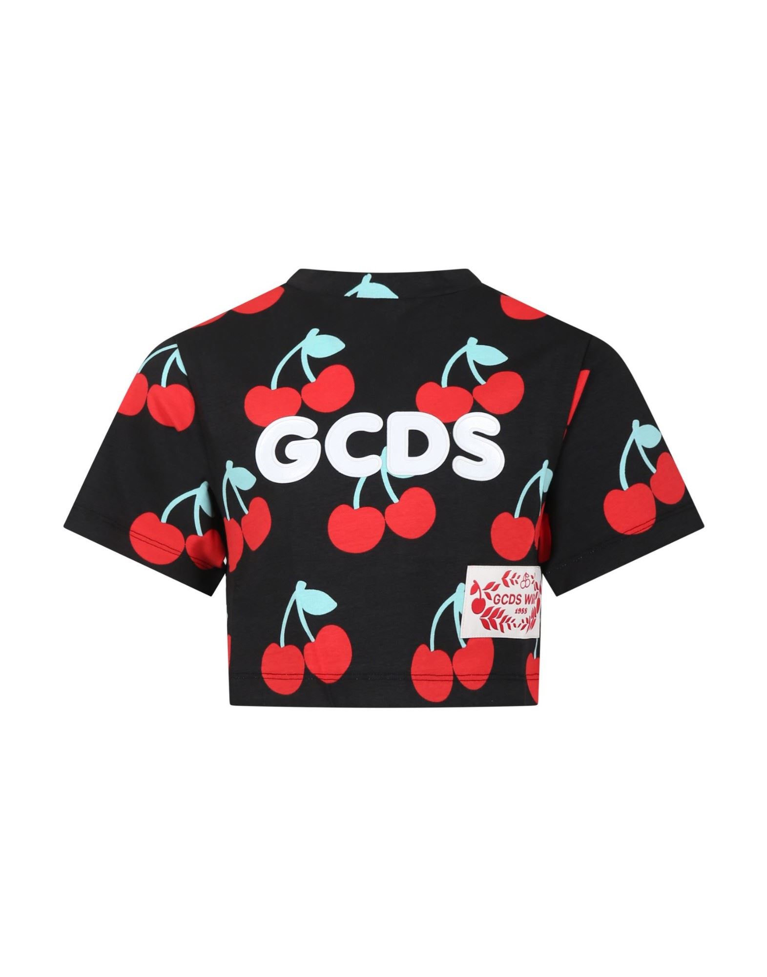 GCDS T-shirts Damen Schwarz von GCDS