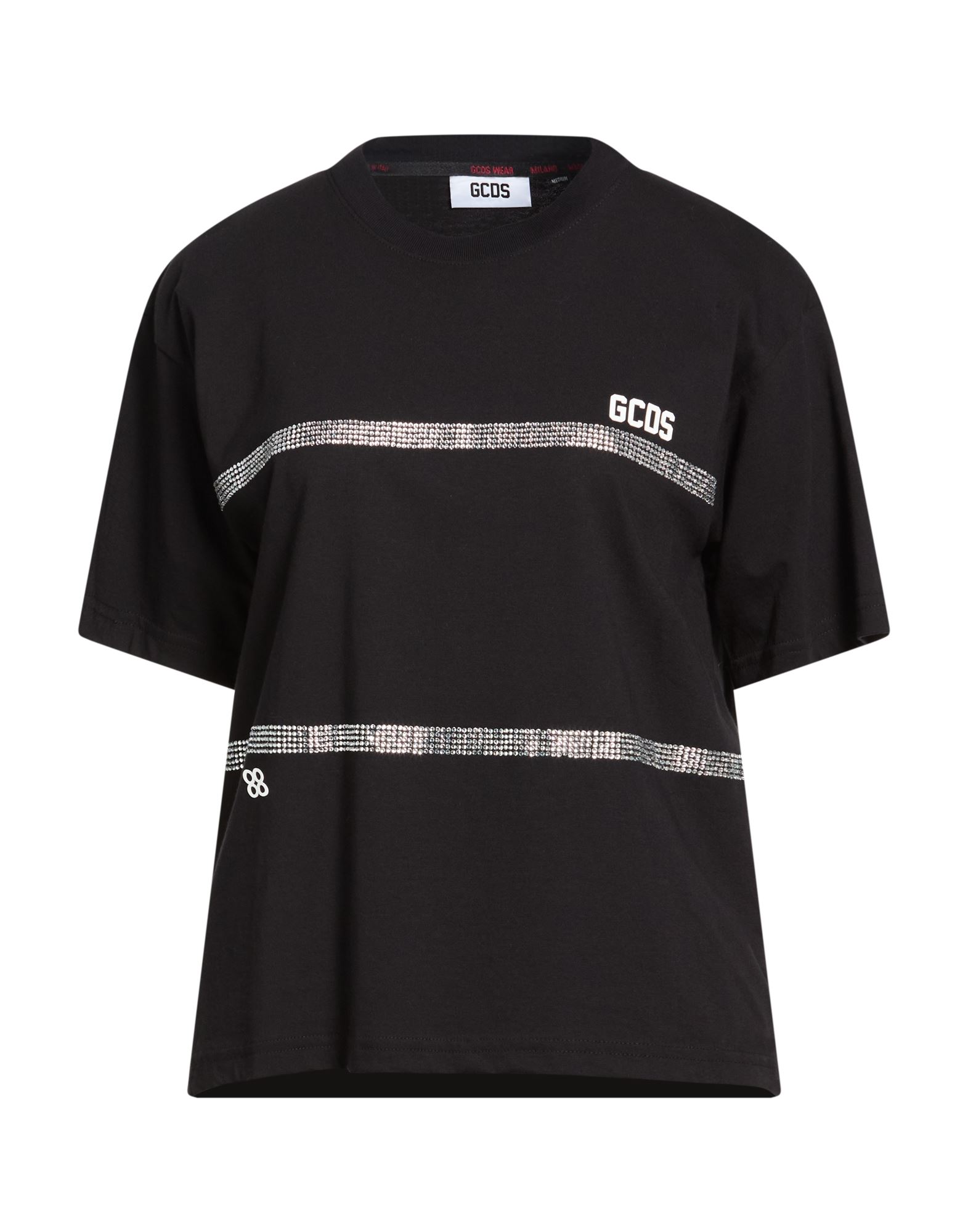 GCDS T-shirts Damen Schwarz von GCDS
