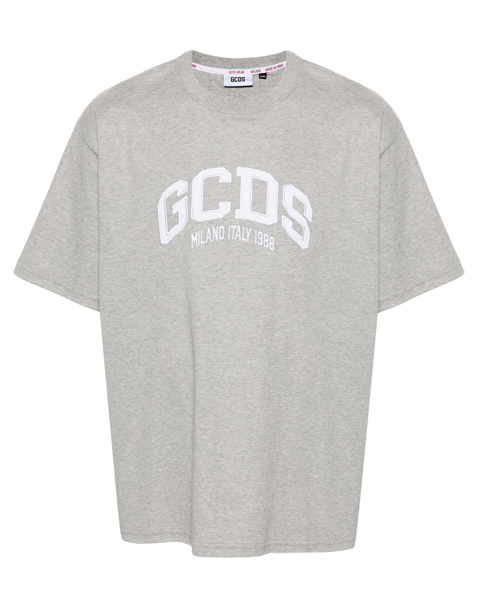 GCDS T-shirts Herren Grau von GCDS