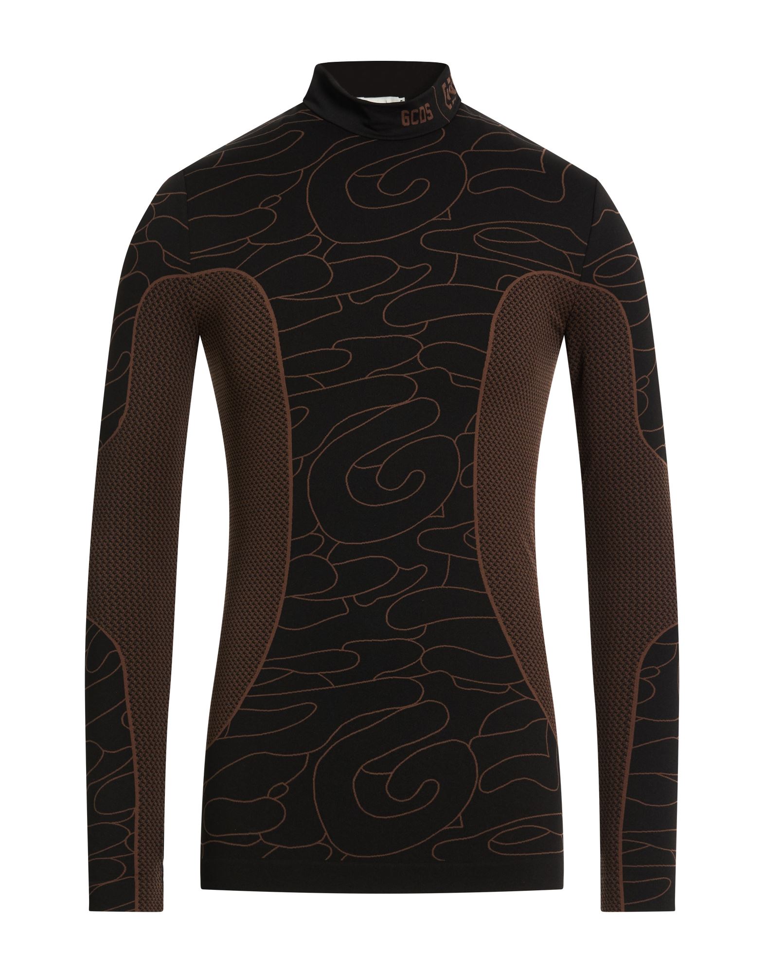 GCDS T-shirts Herren Schokobraun von GCDS