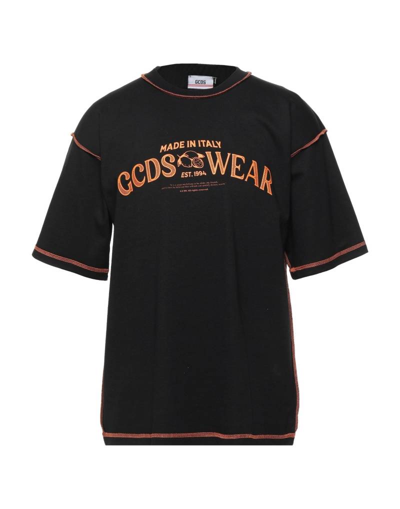 GCDS T-shirts Herren Schwarz von GCDS