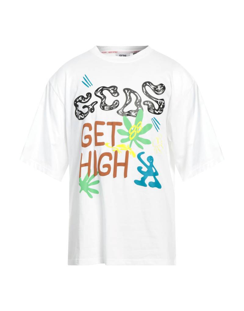 GCDS T-shirts Herren Weiß von GCDS
