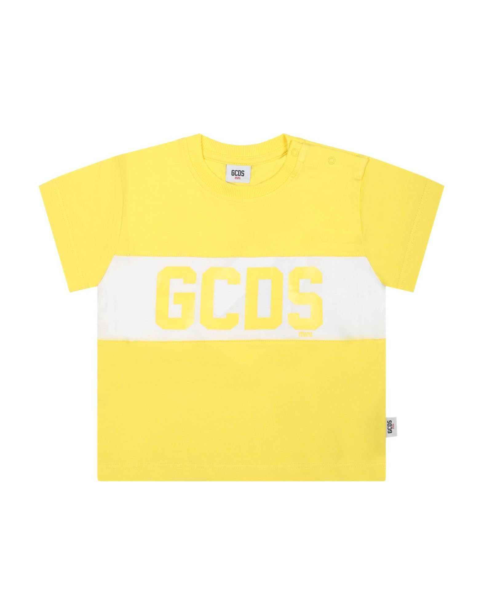 GCDS T-shirts Kinder Gelb von GCDS