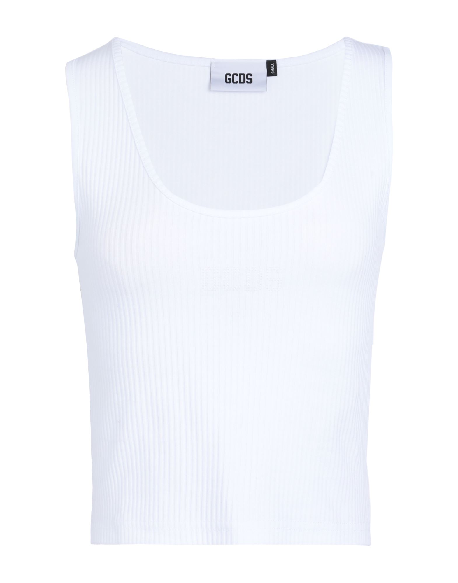 GCDS Tank Top Damen Weiß von GCDS