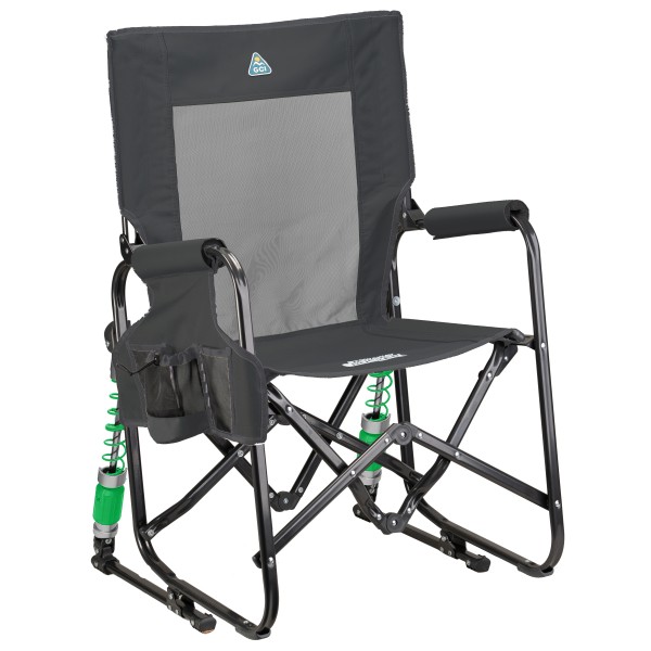 GCI - Adjustable Rocker - Campingstuhl Gr 61,5 x 61,5 x 98 cm grau von GCI