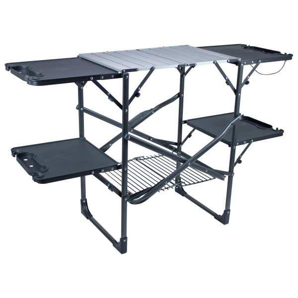 GCI - Slim-Fold Cook Station - Campingschrank Gr 53 x 132 x 82 cm schwarz von GCI