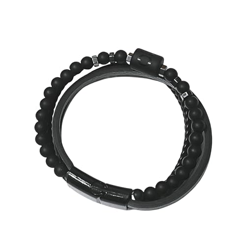 GCNCFAJB Leder Armband Herr,Handgewebtes Mehrlagiges Naturmattes Schwarzes Lederarmband Mit 12 Sternbildern, Energieschmuck Für Frauen Und Männer Im Sternzeichen Widder GCNCFAJB Leder Armband Herr,Handgewebtes Mehrlagiges Naturmattes Schwarzes Lederarmband Mit 12 Sternbildern, Energieschmuck Für Frauen Und Männer Im Sternzeichen Widder von GCNCFAJB