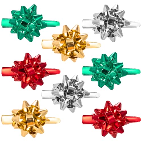 8 x Weihnachts-Haarspangen für Damen von GCTWFYK