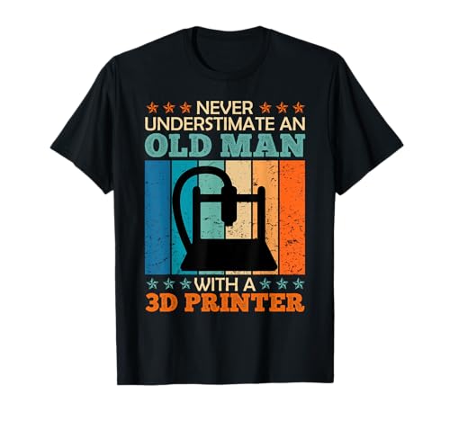 3D Druck Never Underestimate a Man with 3D Printer Männer T-Shirt 3D Druck Never Underestimate a Man with 3D Printer Männer T-Shirt von GCode Programmierung 3-D Druck Geschenk 3D Drucker