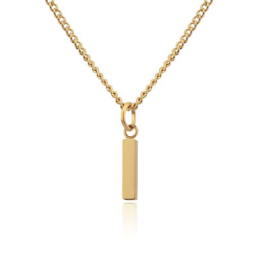 GD GOOD.designs Halskette mit Buchstaben Anhänger I Ida Ilka Ilse Imke Ina Inga Inge Ingeborg Ingrid Irene Iris Irma Irmgard Isabell Isabella - Geschenk für Sie und Ihn von GD GOOD.designs