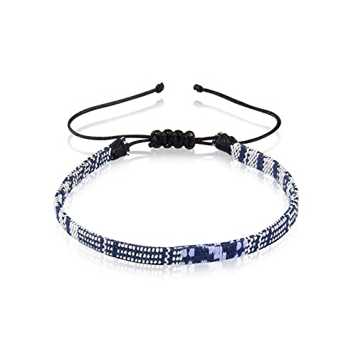 Surfer Fußband Blau Damen und Herren Bunt I Wasserfester Stoff I Fussband größenverstellbar (16-32cm) I Boho Ethno Fussbänder von GD GOOD.designs