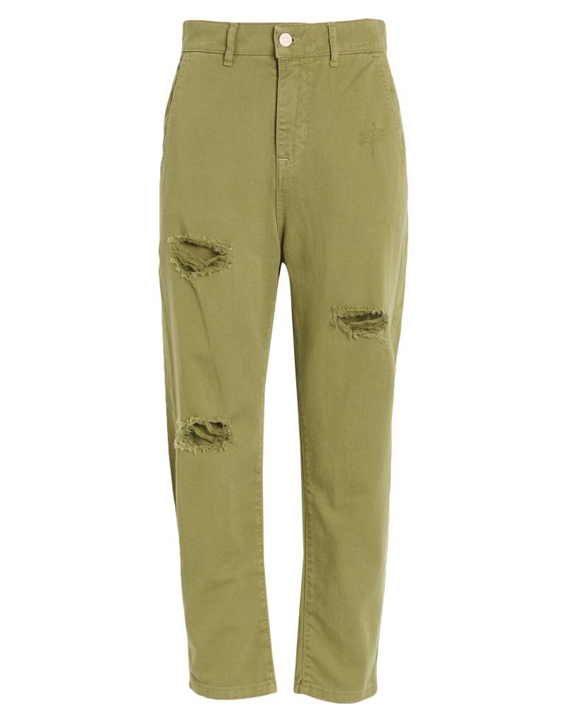 GDD GOLD DIGGER DENIM Hose Damen Militärgrün von GDD GOLD DIGGER DENIM