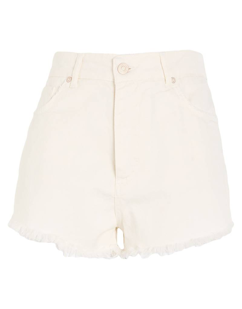 GDD GOLD DIGGER DENIM Shorts &amp; Bermudashorts Damen Cremeweiß von GDD GOLD DIGGER DENIM