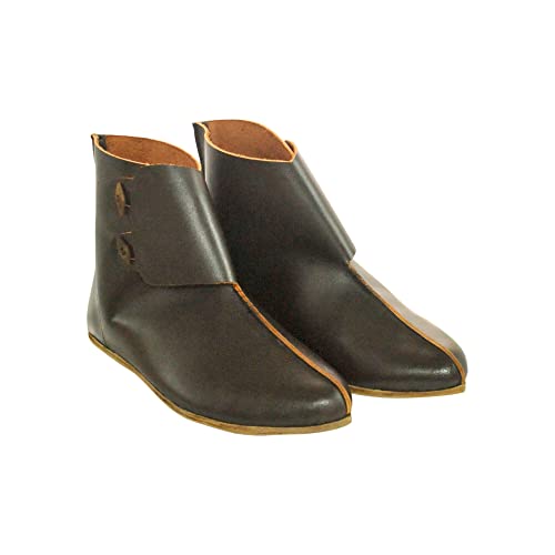 GDFB Get Dressed for Battle Normannen Schuhe aus dem 11. Jahrhundert Größe 46 Mittelalter Reenactment LARP… von GDFB