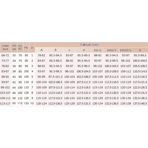 GDNIA Damen Push Up Bügel BH mit Spitze Soft Cup Verstellbarem Support Große Größen BHS von GDNIA