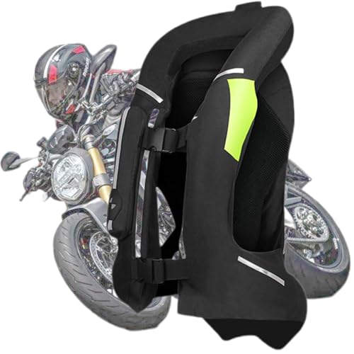 GDNKP Motorrad Airbag Weste Herren Reiten Jacke Professionelle Zertifiziert Reitsport Aufblasbare Vest Racing Schutzkleidung,Schwarz,M GDNKP Motorrad Airbag Weste Herren Reiten Jacke Professionelle Zertifiziert Reitsport Aufblasbare Vest Racing Schutzkleidung,Schwarz,M von GDNKP