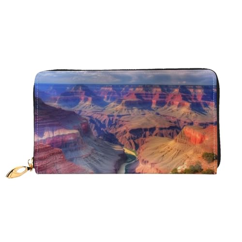 GDSHJKLW Beauty Grand Canyon Damen-Geldbörse, Leder, Reißverschluss, wasserdicht, Kreditkartenetui mit Handyhalter, Reise-Münzgeldbörse GDSHJKLW Beauty Grand Canyon Damen-Geldbörse, Leder, Reißverschluss, wasserdicht, Kreditkartenetui mit Handyhalter, Reise-Münzgeldbörse von GDSHJKLW