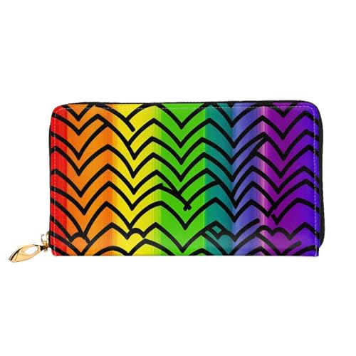GDSHJKLW Gay Pride Damen-Geldbörse mit Regenbogen-Muster, Leder, Reißverschluss, wasserdicht, Kreditkartenetui mit Handyhalter, Reise-Münzgeldbörse GDSHJKLW Gay Pride Damen-Geldbörse mit Regenbogen-Muster, Leder, Reißverschluss, wasserdicht, Kreditkartenetui mit Handyhalter, Reise-Münzgeldbörse von GDSHJKLW