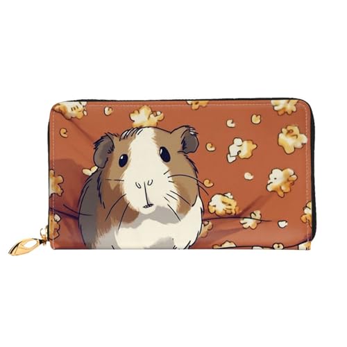 GDSHJKLW Smiling Women Wallets Leather Zip Around Clutch Purses Waterproof Credit Card Holder With Phone Holder Ladies Travel Coin Purse von GDSHJKLW