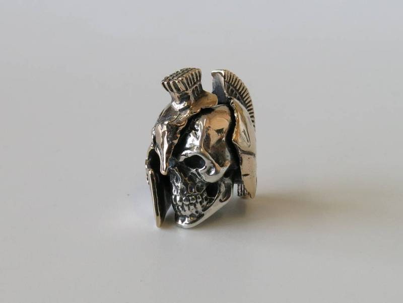 Spartan Totenkopf, Paracord Perle, Messerperlen, Lanyard Perlen, Schlüsselanhänger Armband Eds Perlen von GDSKULLS