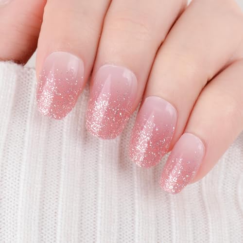 22 Stk Gel Nagellack Aufkleber Nagelfolien Selbstklebend für UV Lampe Nagelaufkleber Art Nail Full Wraps Gelnailsticker DIY für Weihnachten Damen Mädchen Nagelkunst Maniküre Nageldesign (B) von GEBETTER