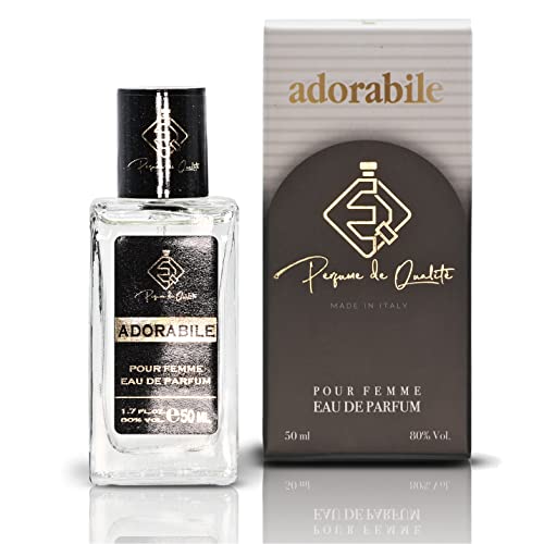 Adorabile Eau de Parfum 50 ml | Gleichwertigkeit Parfüm für Damen, Angebot Blitz, Pheromone Perfume von GECO Green ECOmmerce