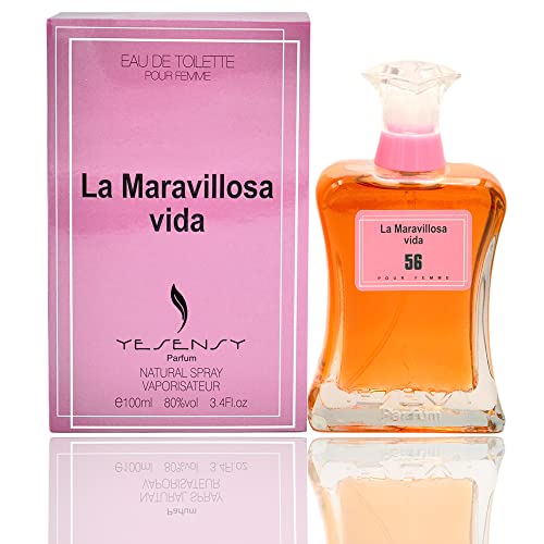 GECO Green ECOmmerce La Maravillosa Vida Damenduft, Eau de Toilette, 100 ml, süßer Puderduft mit Birne und Praline, umhüllender und fröhlicher Duft GECO Green ECOmmerce La Maravillosa Vida Damenduft, Eau de Toilette, 100 ml, süßer Puderduft mit Birne und Praline, umhüllender und fröhlicher Duft von GECO Green ECOmmerce