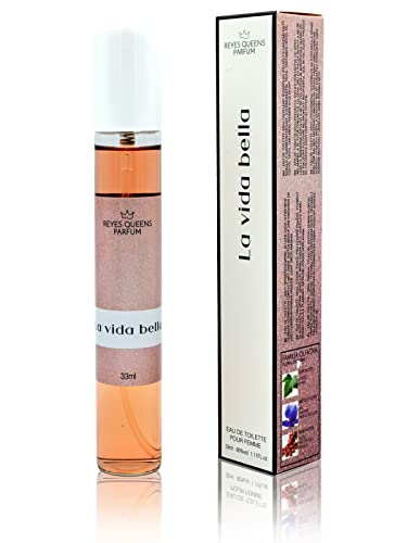 GECO Green ECOmmerce - La Vida Bella Eau de Toilette 33 ml – süßer und fruchtiger Damenduft mit blumigen und Gourmand-Nuancen, perfekt für einen fröhlichen und positiven Duft von GECO Green ECOmmerce