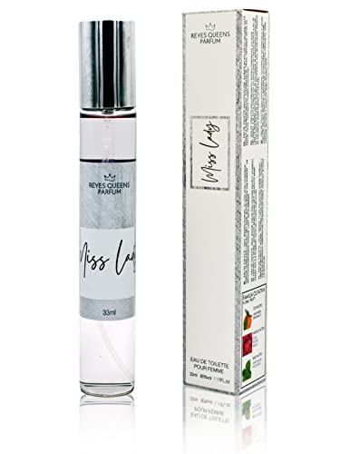 GECO Green ECOmmerce - Miss Lady Eau de Toilette 33 ml – eleganter und zarter Duft für Frauenhaare mit blumigen und frischen Noten, perfekt zum Mitnehmen in der Handtasche für jeden besonderen Anlass von GECO Green ECOmmerce