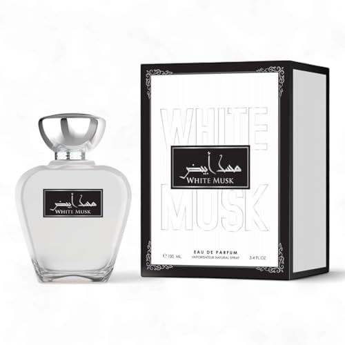 GECO Green ECOmmerce White Musk Uni Eau de Parfum 100 ml – Frischer, moschusartiger und blumiger Duft mit arabischem Stil – perfekt für alle, die sich in jeder Situation sauber, elegant und von GECO Green ECOmmerce