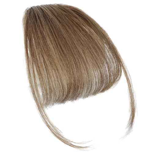 Clip auf Bang, Haarband mit Clips, Echthaar, French Pony, Haarverlängerung, Pony, natürliche Farbe, Haarverlängerung für Mädchen und Frauen Clip auf Bang, Haarband mit Clips, Echthaar, French Pony, Haarverlängerung, Pony, natürliche Farbe, Haarverlängerung für Mädchen und Frauen von GEDOX