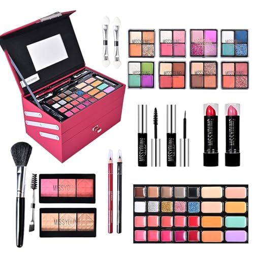 Make-up-Set für Damen, komplettes Make-up-Set, Make-up-Kits für Damen, Mehrzweck-Make-up-Set, komplettes Kosmetik-Set für Frauen und Anfänger, Make-up-Set für Anfänger von GEDOX