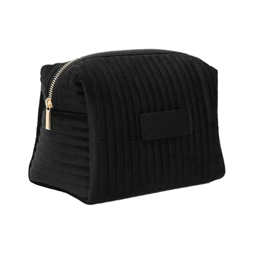 Reise-Kosmetiktasche – Multifunktionale Kosmetiktasche mit goldenem Reißverschluss | Reise-Kosmetiktasche mit großem Fassungsvermögen für Damen | Kosmetiktasche für Damen – tragbare von GEDOX