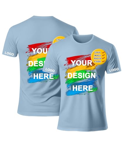 Personalisiert mit Bild, Text & Logo – Gestalten Sie Ihr eigenes T-Shirt – Digitaldruck – Individuelles T-Shirt Personalisiert mit Bild, Text & Logo – Gestalten Sie Ihr eigenes T-Shirt – Digitaldruck – Individuelles T-Shirt von GEEKLTEE