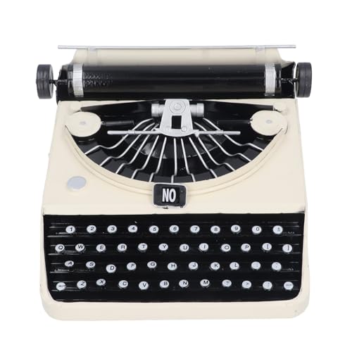Altmodische Schreibmaschine, Retro Vintage Schreibmaschine Modell Requisiten Stress Relief Schreibmaschine Ornament Desktop Dekor Antike Schreibmaschine Dekorative Altmodische Schreibmaschine, Retro Vintage Schreibmaschine Modell Requisiten Stress Relief Schreibmaschine Ornament Desktop Dekor Antike Schreibmaschine Dekorative von GEERYZHE